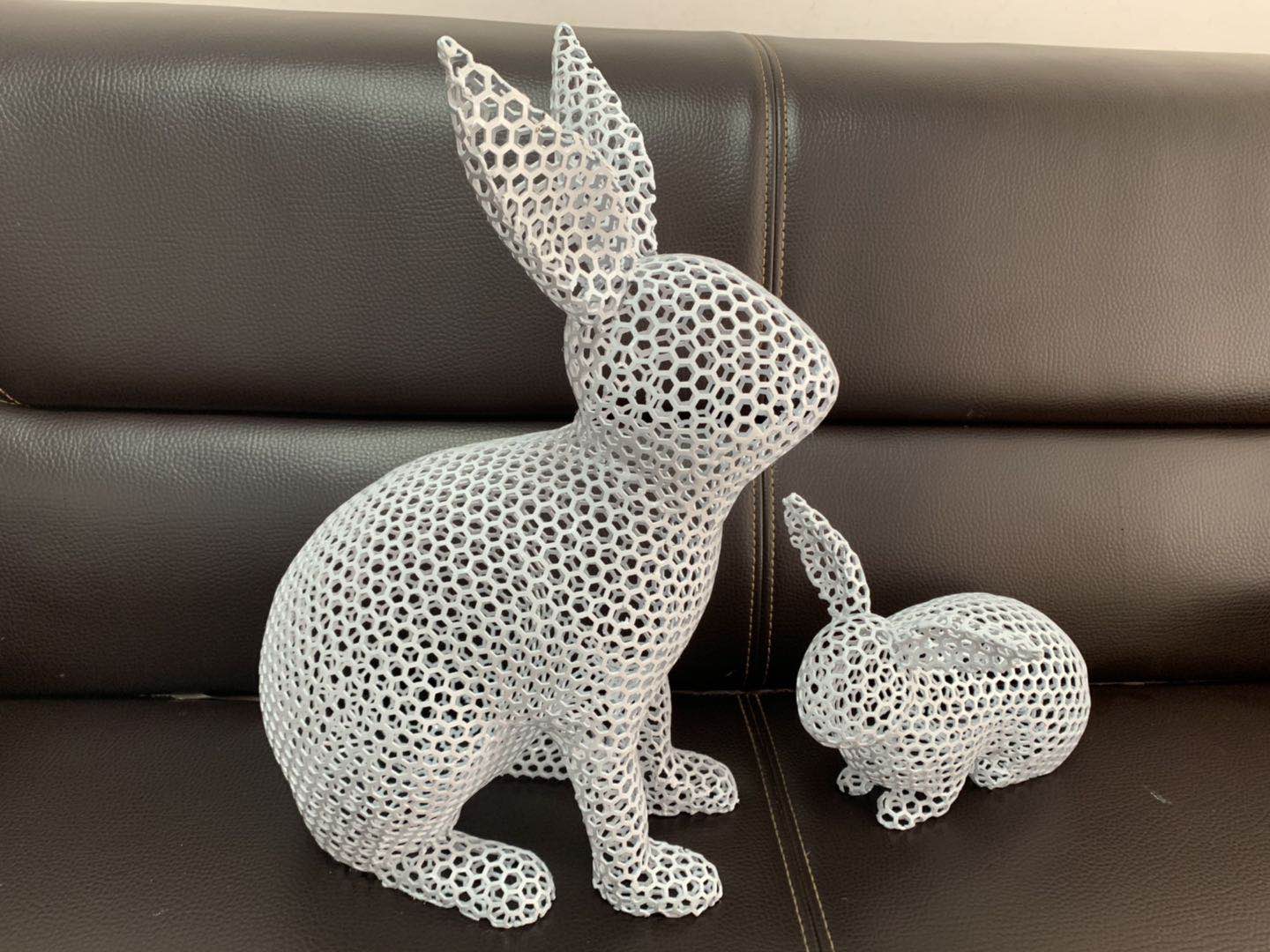 不锈钢小品-小兔子